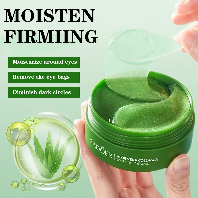 60pcs Aloe Vera Collagen Eye M - Sheet Mask Collagen recension och pris