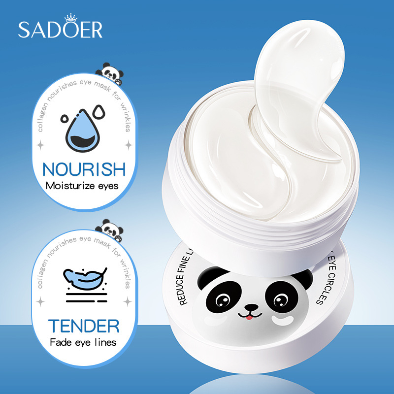 60pcs SADOER Crystal Collagen  - Sheet Mask Collagen recension och pris